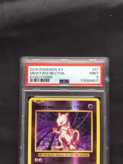 Pokemon Cards: Evolutions Reverse Holo: Mewtwo 51/108 - Image 3