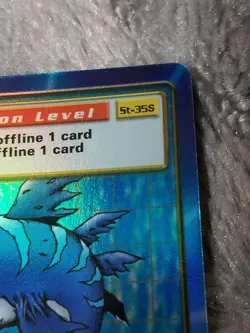 Digimon TCG CCG Holofoil Dolphmon ST-35S Holo Battle Card Vintage 1999 - Image 2