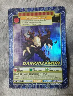 Digimon Darkrizamon BO-139 Holo Foil S Super Rare Battle Card TCG CCG - Image 1
