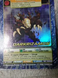 Digimon Darkrizamon BO-139 Holo Foil S Super Rare Battle Card TCG CCG - Image 3