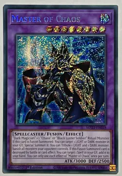 Master Of Chaos MP23-EN018 (NM) Secret Rare 1st Edition Yu-Gi-Oh! TCG Card - Image 1