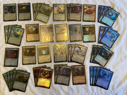 118 Common **Foil** cards Bulk Lot ~ NM MTG Final Fantasy - Image 1