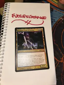 1x NM KERANOS, GOD OF STORMS MTG MAGIC THE GATHERING - Image 2