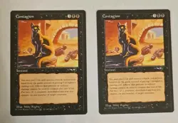 Mtg Alliances Contagion (2) (Never Played) - Image 1