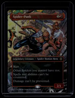 Marvel's Spider-Man #207 Spider-Punk (0207) (Borderless) - Image 1