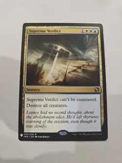 Supreme Verdict The List Reprints Rare NM Magic: The Gathering 210 Normal - Image 1