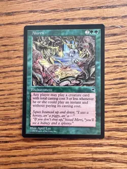 Aluren Tempest MTG Magic The Gathering - NM Unplayed - Image 1