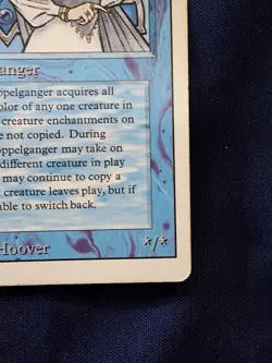 Magic The Gathering MTG VESUVAN DOPPELGANGER Revised HP Heavily Played - Image 4