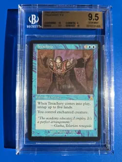 MTG Treachery Urza's Destiny BGS 9.5++ Graded - Image 1
