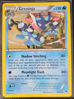 2016 Pokemon Gaming XY BREAKpoint Greninja #40/122 - Image 1