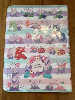 We're Goomy Zip Binder Sealed New Pokemon Center Exclusive 9 Pocket 360 Cards - Image 2