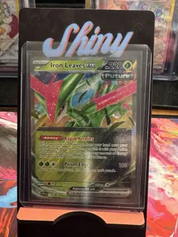 Pokemon TCG Iron Leaves EX 128 Black Star Promo - Image 1