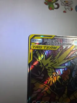 Moltres Zapdos Articuno GX Tag Team SM210 🌟 Black Star Promo 🌟 English MINT-NM - Image 2