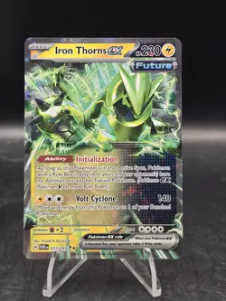 Pokemon TCG Iron Thorns ex 077/167 SV06: Twilight Masquerade Double Rare NM - Image 1