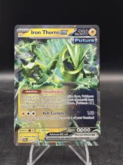 Pokemon TCG Iron Thorns ex 077/167 SV06: Twilight Masquerade Double Rare NM - Image 3