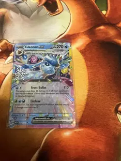 Glaceon ex 026/131 Advent Calendar Stamp Promo Near Mint Pokemon TCG - Image 1