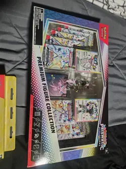 Pokemon Prismatic Evolutions Premium Figure Collection Box Espeon Umbreon - Image 1