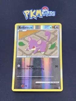 Pokemon TCG Rattata Arceus 73/99 Reverse Holo MP. - Image 1
