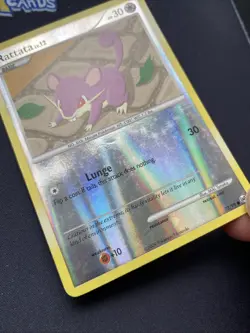 Pokemon TCG Rattata Arceus 73/99 Reverse Holo MP. - Image 3