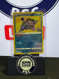 Radiant Blastoise 018/078 ⭐Pokemon EBAY LIVE SHOW £1 STARTS ⭐ - Image 1
