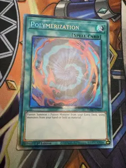 Yugioh! Polymerisation Collector Rare - RA02-EN047 1st Edition - Englisch - Image 1