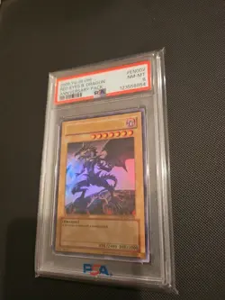 Yugioh Red Eyes Black Dragon Anniversary Pack YAP1-EN002 PSA 8 - Image 1