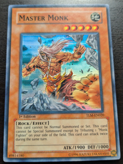 Yugioh - Master Monk - TLM-EN020 - 1st Edition - Super Rare - NM - Image 1