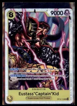 One Piece Royal Blood (OP10) Eustass"Captain"Kid 112 Super Rare - Image 1