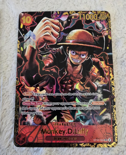 Monkey D. Luffy ST10-006 One Piece TCG Treasure Booster Promo Sealed FREE BONUS - Image 5