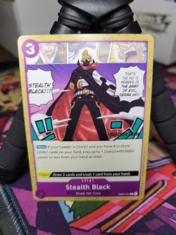 One Piece Tcg Black EB04-041 The Azure Sea's Seven Regular [Release Event] - Image 1