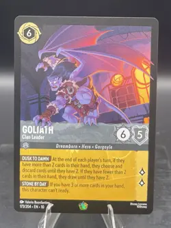 Disney Lorcana-Whispers in the Well-Goliath-Clan Leader-#173-Regular-M/NM - Image 4