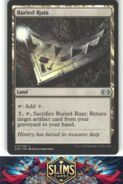 Buried Ruin - Double Masters - MTG - Uncommon - #312 - NM - Image 1