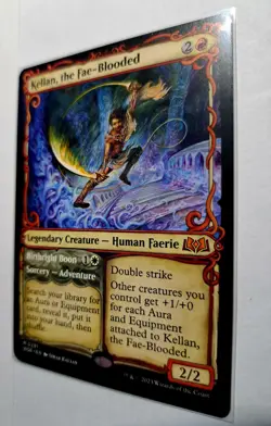 Kellan, the Fae-Blooded, Wilds of Eldraine WOE 291 Showcase MTG Magic Non-foil - Image 3