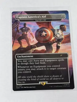 Captain America's Aid - Sigarda's Aid Marvel Secret Lair #1727 - Image 1