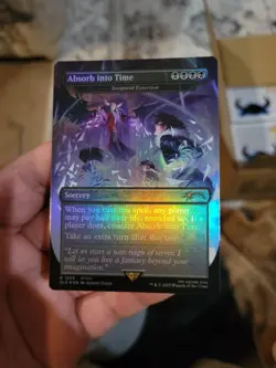 absorb into time mtg Foil Secret Lair - Image 1