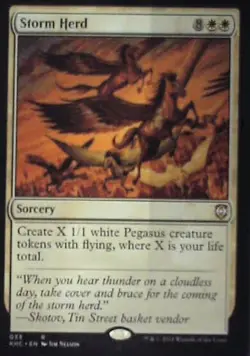 Storm Herd - Commander: Kaldheim: #33, Magic: The Gathering Nm R238 - Image 1