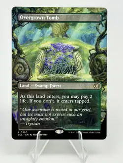 Overgrown Tomb (Borderless) Lorwyn Eclipsed Regular NM Pack Fresh - Image 2
