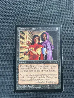 Magic: The Gathering Vampiric Tutor - Visions - Image 1
