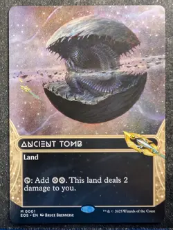 Ancient Tomb (0001) - Borderless - Edge of Eternities (MTG) - Image 1