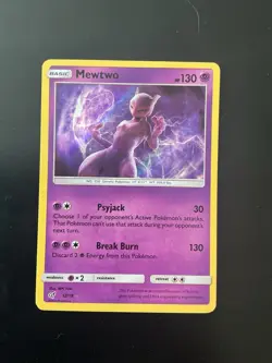 Pokemon Mewtwo Card Detective Pikachu Set #12/18 2019 - Image 1