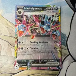 Pokemon TCG Hydreigon Surging Sparks #119/191 Half Art Double Rare - Image 1