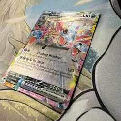 Pokemon TCG Hydreigon Surging Sparks #119/191 Half Art Double Rare - Image 2