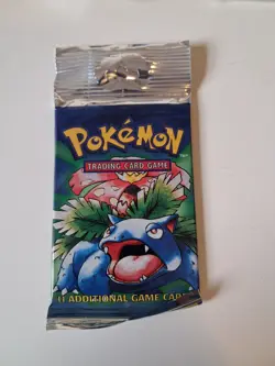 1999 Sealed Pokemon Booster Pack Base Set Venusaur Art 21.04 g - Image 2