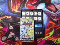 VERY HEAVY! GOD PACKUUU 22.46g Prismatic Evolutions Pokemon TCG Booster (SEALED) - Image 1
