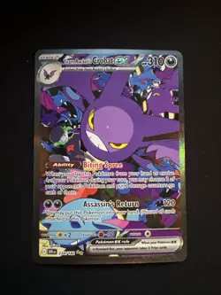 Pokemon Team Rockets Crobat EX Card 234/182 Destined Rivals Series NM - Image 1