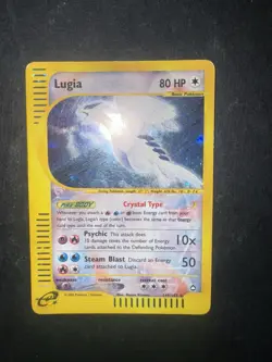 Pokemon Lugia Crystal 149/147 Aquapolis Holo ENG - No Charizard Gold Star - Image 1