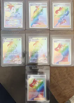 (7) Pokemon Lot Secret Rainbow Shauna Mustard Alcremie VMax Sidney Shaymin VStar - Image 1