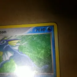 Vaporeon 6/17 - Holo Cosmos 2006 Nintendo Pop Series 3 POKEMON CARD - MP - Image 3