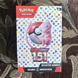 Pokemon Scarlet & Violet 151 Booster Bundle Box English Mew 2023 TCG - Image 1