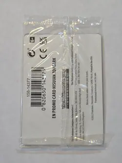 2022 Pokemon TCG Sealed Stamped GameStop Promo Hisuian Zoroark #076 - Image 2